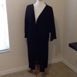 FINAL SALE Black ribbed Shirley